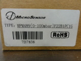 MicroSensor Model MPM489 Pressure Switch - 0-100mbar, F22B1C2G