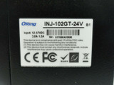 ORING INJ-102GT-24V Industrial 2-Port Gigabit High Power PoE Injector