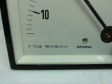 SIEMENS 534 530 001 A Meter, 0-10, (60-0.06x3)mV