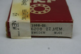 SKF MODEL 6208 2ZJ/EM BEARING *NEW*