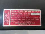 Venus Scientific Inc. Model LR2N High Voltage Power Supply
