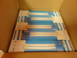 Case of (25) Philips PL-L18W/835/4P Fluorescent Tube Lamp Bulbs, Individually Boxed