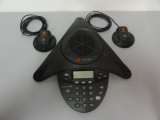 Polycom SoundStation2W 2201-67800-022 Conference Phone w/ (2) Extended Microphones, w/ Out Power Cord