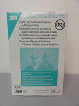(2) 3M 1860 N95 Particulate Mask, Case of 20