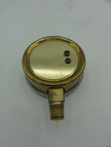 U.S. Gauge Brass 30 PSI Pressure Gage