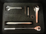 MTI Tool Kit With Center Precision Level, Wrenches, Ratchet, Magnetic Base, Brown & Sharpe Indicator and Hard Case