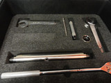 MTI Tool Kit With Center Precision Level, Wrenches, Ratchet, Magnetic Base, Brown & Sharpe Indicator and Hard Case