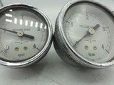 Shinmei Keiki Co. Gauge 0-4 kg (Lot of 2)