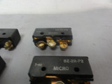 Honeywell Microswitch Limit Switches (Lot of 10) 8 BZ-2R-P4, 2 BZ-2R-P2