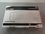 Cooper Lighting APX7R All-Pro Thermoplastic Exit Sign- Brand New (Open Box)