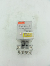 (2) Carlo Gavazzi ZMI 15/4N Relay Socket w/ RMI A 4 5 Relay