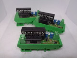 (3) Elettron RS1 Socket Holders w/ RS 240 A5 Relays