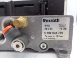 Rexroth R 480 002 769 Manifold Block w/ (7) 0 820 055 052 Solenoid Valves