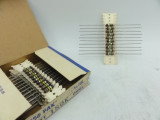 (50) IRC Mil Type GBT/RC 20 Carbon Composition Resistors, .5W 180K Ohm