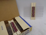 (50) IRC Mil Type GBT/RC 20 Carbon Composition Resistors, .5W 2700 Ohm