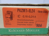 Klockner Moeller PKZM1-0,24 Manual Motor Starter (Box of 1) 0,16-0,24A