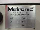 Metronic 245000-01/00 Power Supply, 220V, 320 VA, 50/60 Hz