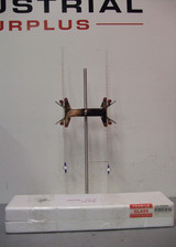 Burette Stand & Clamp w/Lab Safety Supply 10 mL 6CDP4 Burette 6 pk