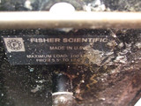 Fisher Scientific 6"x7" Aluminum Lab Jack, 100 lbs Capacity