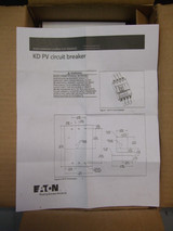 (New) Eaton CKDPV4350W Series C Industrial Circuit Breaker, 350 Amps, 4 Pole