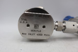 Parker Veriflo SQMICRO303PFSFFF Low Pressure Regulator W/ IR4002SK6259 Pressure Regulator