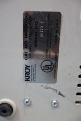 Kroy 80 Model 1403000 Lettering System with 19 Font Discs