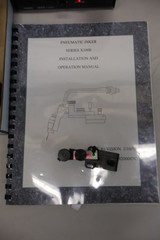 Xandex Series X1000 Pneumatic Inker w/ 350-0002 Power Supply, Accessories & Manual