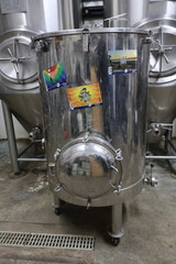 Stout 3 BBL Mash Tun with False Bottom and Side Manway