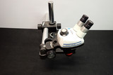 Bausch & Lomb StereoZoom 5 Microscope 0.8x - 4.0x w/ Base & Arm