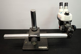 Bausch & Lomb StereoZoom 5 Microscope 0.8x - 4.0x w/ Base & Arm