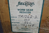 Flexaline TM1262-2 Worm Gear Reducer 100:1 Ratio