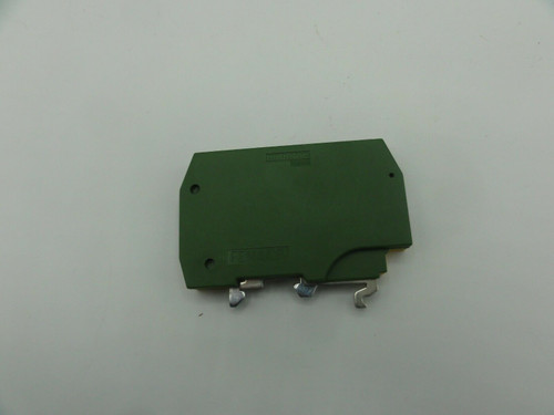 (47) Entrelec M4/6-4A-P Green/Yellow Screw Clamp Terminal Blocks Ground