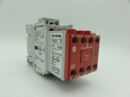 AB 700S-CF620EJC SER A DEVICE w/ 700-CF310E SER A Relay & 100S-F CONTACTOR SER B