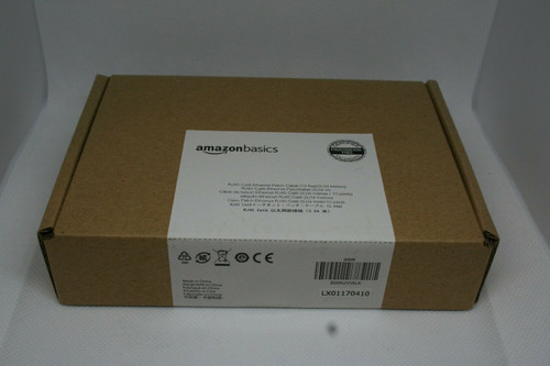 AmazonBasics RJ45 Cat6 Ethernet Patch Cable - 10 Feet / 3.04 Meters