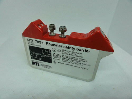 Measurement Technology LTD MTL 702+ Repeater Safety Barrier, 25V, 200OHM