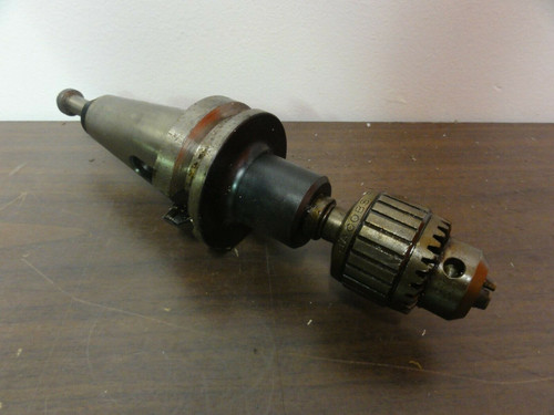 Nikken BT40-MTA2-60 Tool Holder w/ Jacobs 8 1/2 No. 1/4 Super Chuck