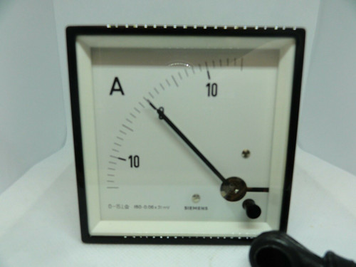 SIEMENS 534 530 001 A Meter, 0-10, (60-0.06x3)mV