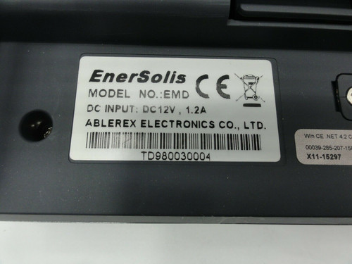 Ablerex Electronics EnerSolis Model EMD Photovoltaic Inverter Display