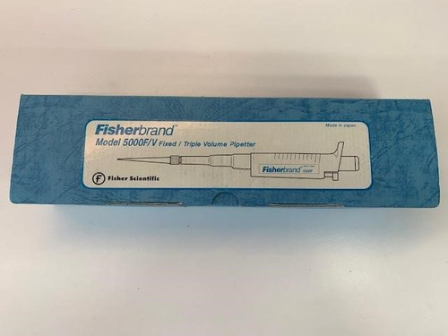 Fisher Brand Model 5000 Fixed Volume Pipette With Box