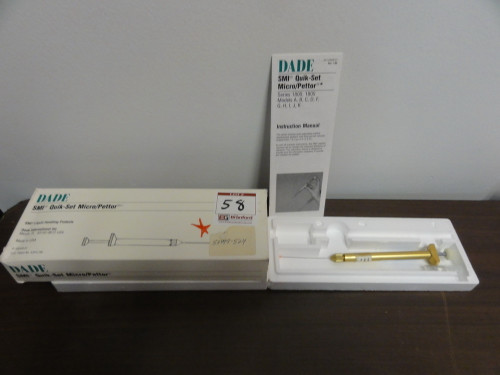 Dade SMI Quikset Micro / Pettor