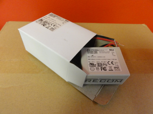 Case of (25) RECOM RACD07-500 LED POWER SUPPLIES