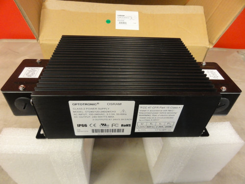 Optotronic OSRAM OT240/120-240/24/CH3 Class 2 Power Supply - NEW