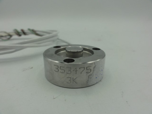 Omega Engineering LCGB-3K Miniature Button Compression Load Cell w/ Through Holes