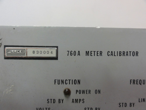 Fluke 760A Meter Calibrator, Untested