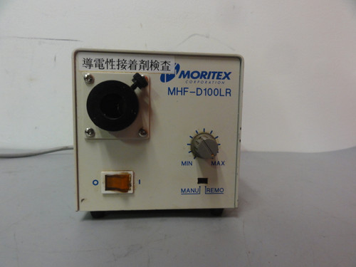 Moritex Corp. MHF-D100LR Microscope Cold Light Machine