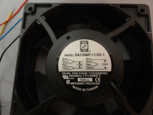 Orion Fans 0A109AP-11/22-1 Thermal Protection Fan