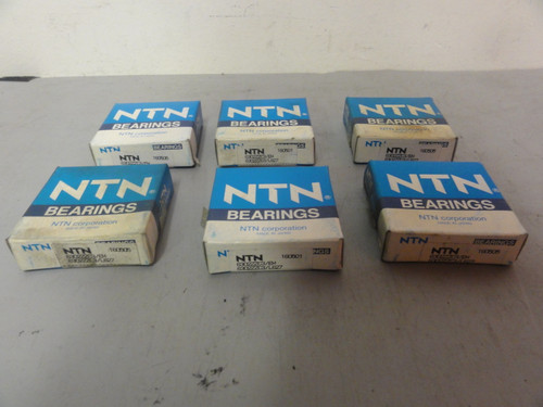 NTN 6302ZZC3/L6277 Bearing (Lot of 6) New (Open Box)