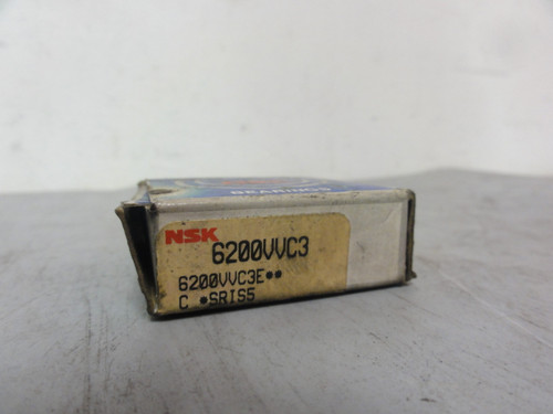 NSK 6200VVC3 Ball Bearing- Brand New (Open Box)
