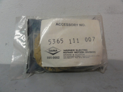 Warner Electric Altra Industrial Motion 5365-111-007 Anti Backlash Armature For Clutch or Brake- Brand New