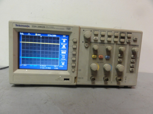 Tektronix TDS 2002B Two Channel Digital Oscilloscope 60MHz